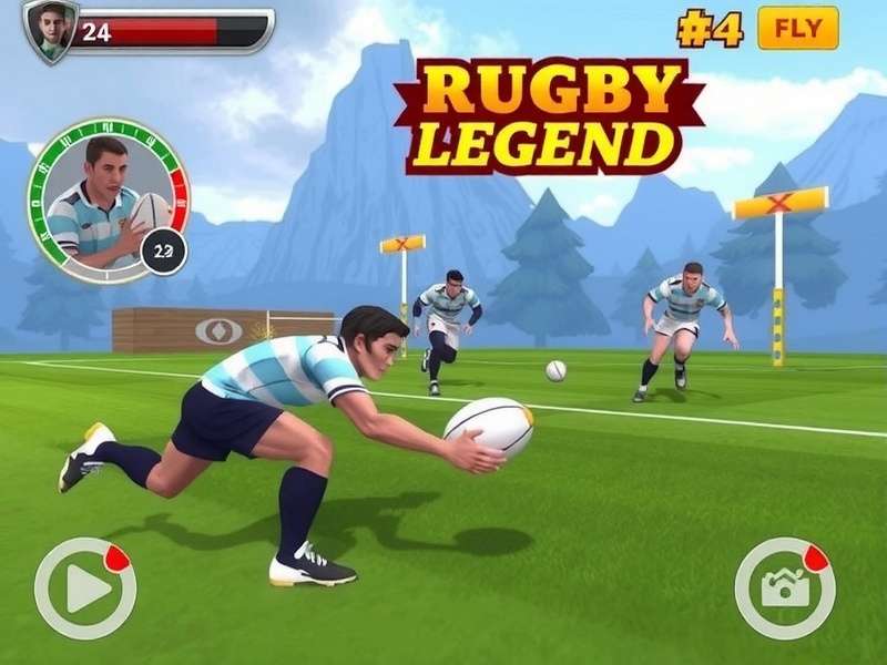 Rugby Hero Legend Gameplay Screenshot